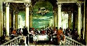 Paolo  Veronese feast of st. gregory the great France oil painting artist